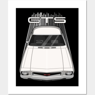 Holden HQ Monaro GTS 350 - White Posters and Art